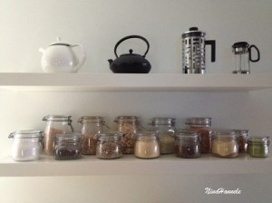 Keittiön hyllyt