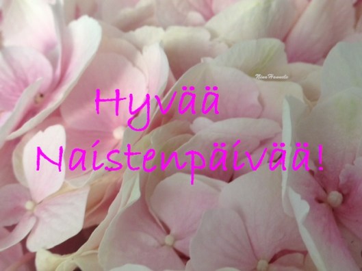 HyvääNaistenpäivää