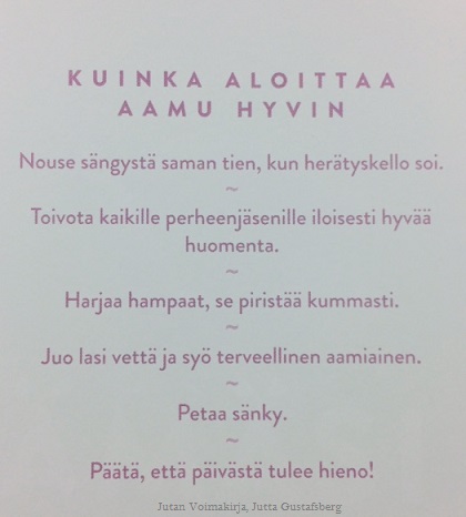 KuinkaAloittaaPäivä